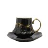 Palm beach porculanski set crna-1-min Palm beach porculanski set šoljica za kafu 6 komada