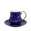 Palm beach porculanski set plava-1-min Palm beach porculanski set šoljica za kafu 6 komada